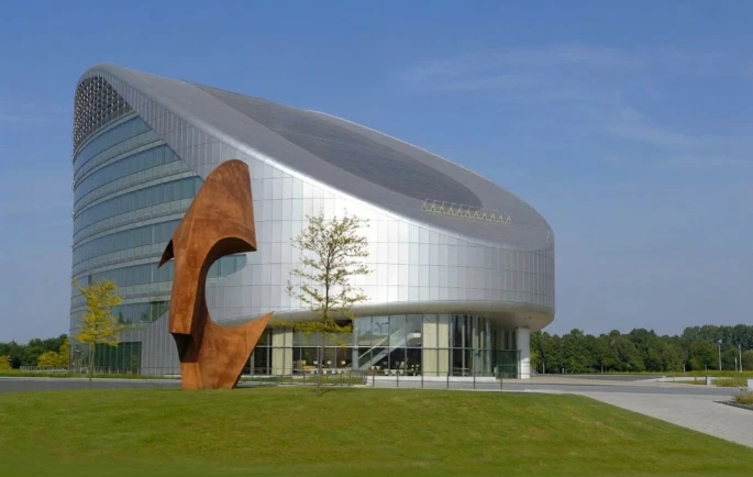 Kantoorgebouw aan de Europaboulevard in Sittard